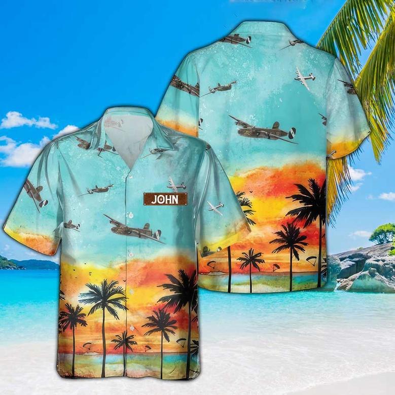 Personalized Liberator Hawaiian Shirt for Men Dad Veteran, Patriot Day