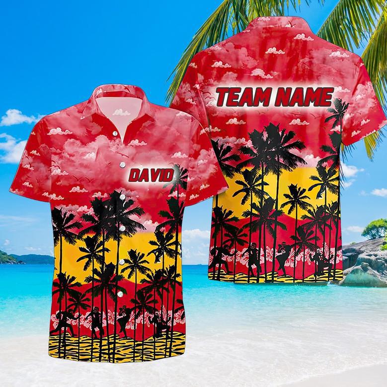 Personalized Louisville-Cardinals Hawaiian Shirt, Louisville Trending Summer Shirt Gift For Fans