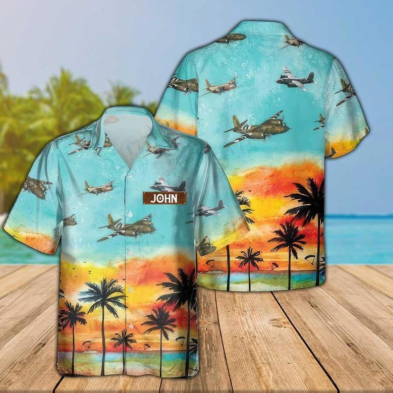 Personalized Marauder Hawaiian Shirt for Men Dad Veteran, Patriot Day