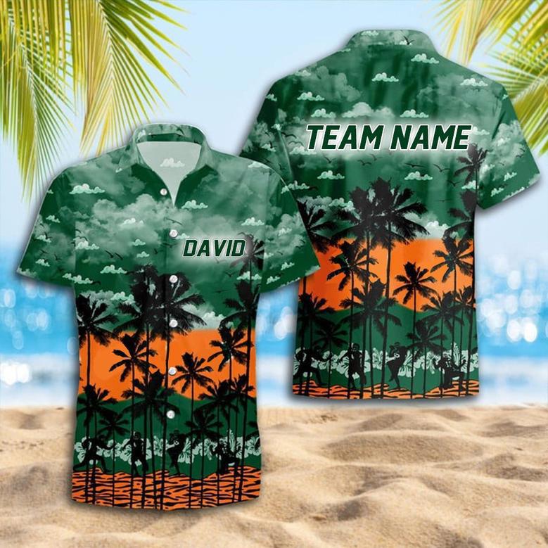 Personalized Miami-Hurricanes Hawaiian Shirt, Miami Trending Summer Shirt Gift For Fans