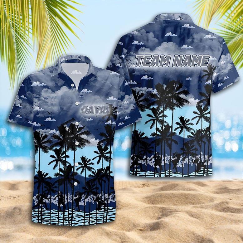 Personalized Old-Dominion-Monarchs Hawaiian Shirt, Custom Team Name Trending Summer Shirt Gift For Fans