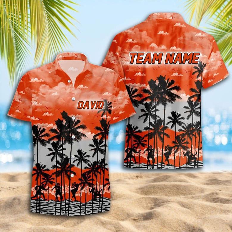 Personalized Oregon-State-Beavers Hawaiian Shirt, Custom Team Name Trending Summer Shirt Gift For Fans