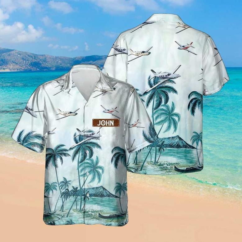 Personalized Piper Hawaiian Shirt for Men Dad Veteran, Patriot Day, Gift for Husband