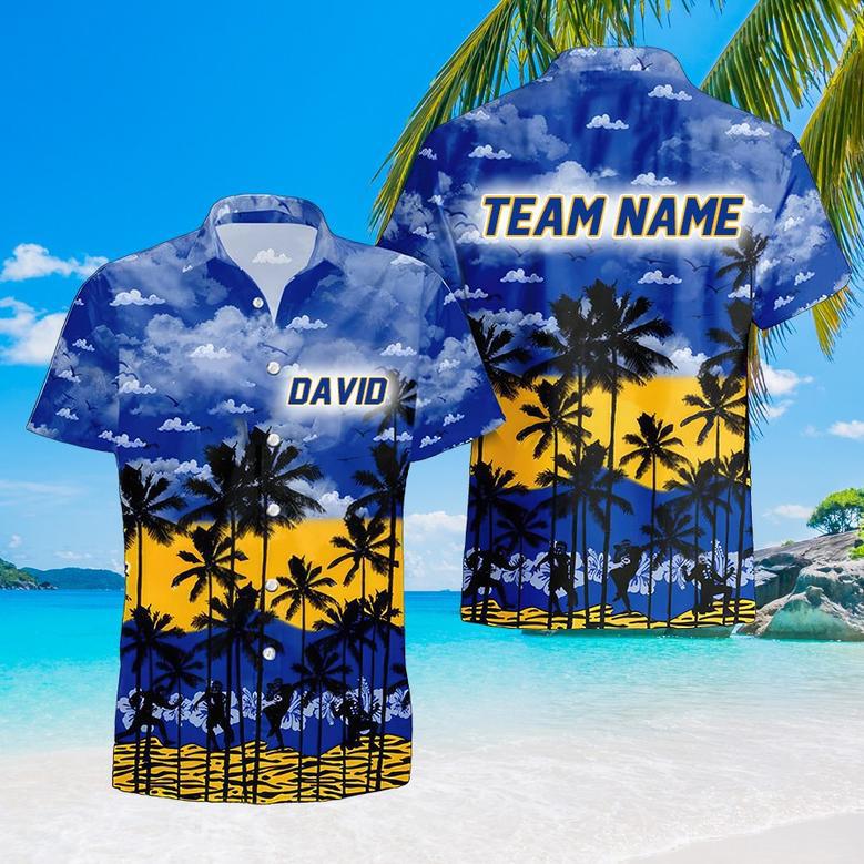 Personalized Pittsburgh-Panthers Hawaiian Shirt, Custom Team Name Trending Summer Shirt Gift For Fans