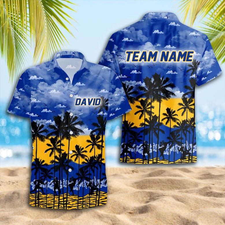 Personalized Pittsburgh-Panthers Hawaiian Shirt, Custom Team Name Trending Summer Shirt Gift For Fans