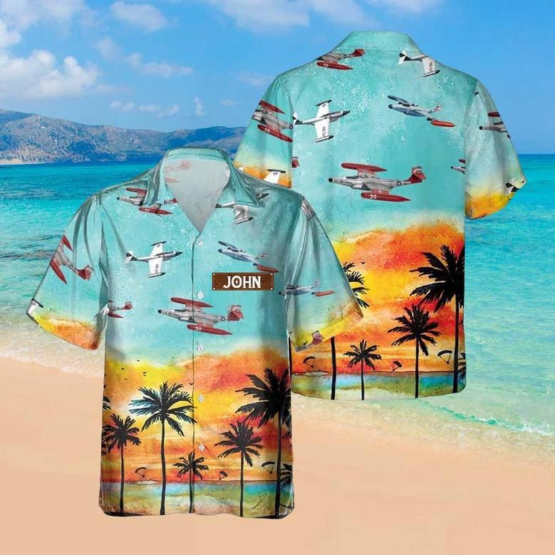 Personalized Scorpion Hawaiian Shirt for Men Dad Veteran, Patriot Day, Gift for Husband