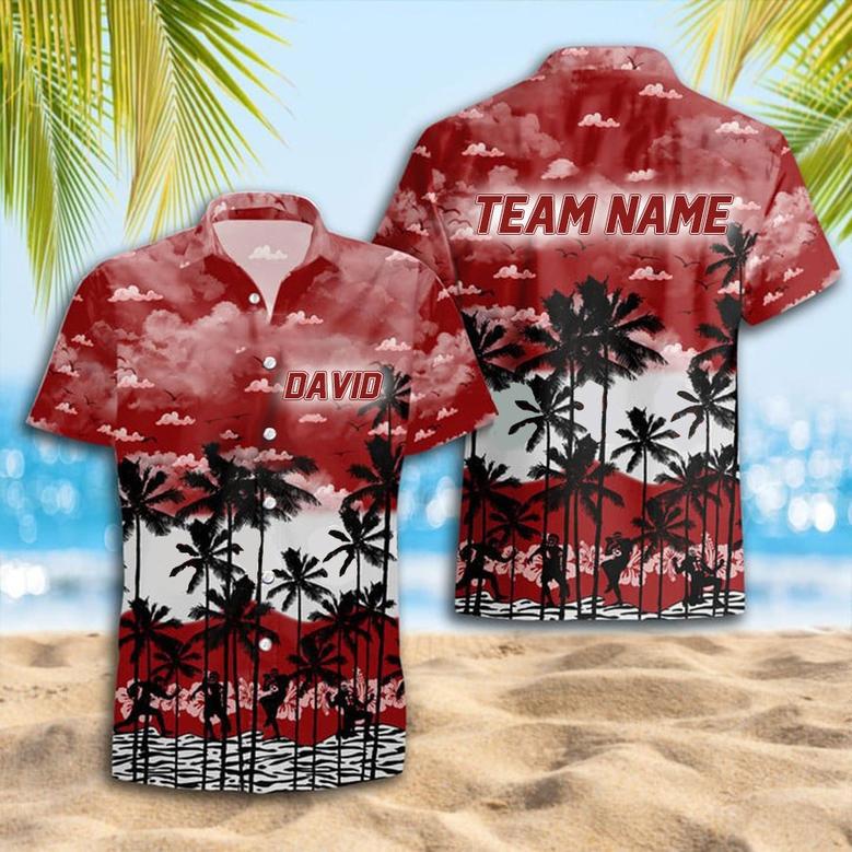 Personalized Stanford-Cardinal Hawaiian Shirt, Custom Team Name Trending Summer Shirt Gift For Fans