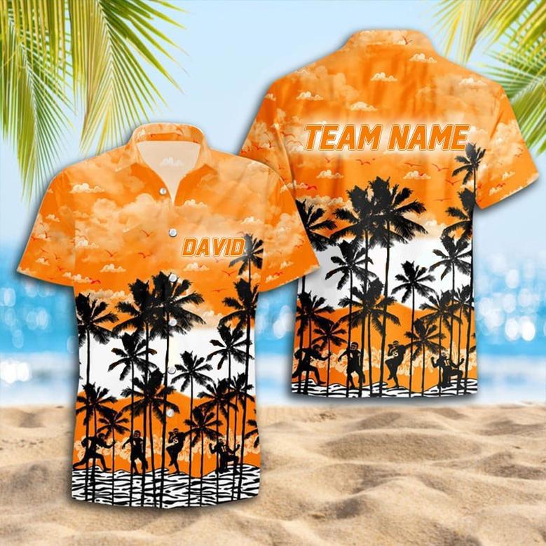 Personalized Tennessee-Volunteers Hawaiian Shirt, Custom Team Name Trending Summer Shirt Gift For Fans