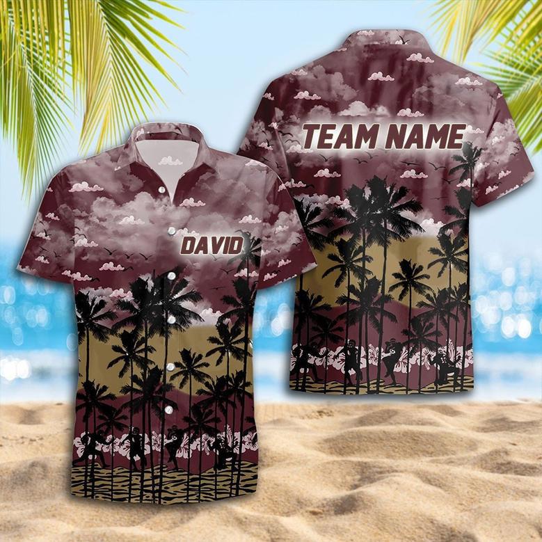 Personalized Texas-State-Bobcats Hawaiian Shirt, Custom Team Name Trending Summer Shirt Gift For Fans