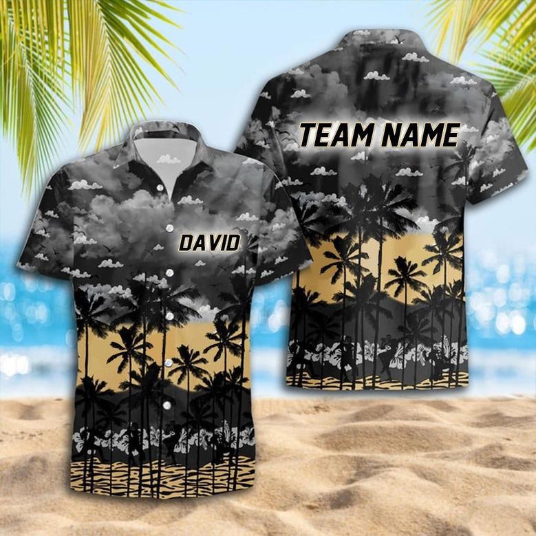 Personalized Vanderbilt-Commodores Hawaiian Shirt, Custom Team Name Trending Summer Shirt Gift For Fans