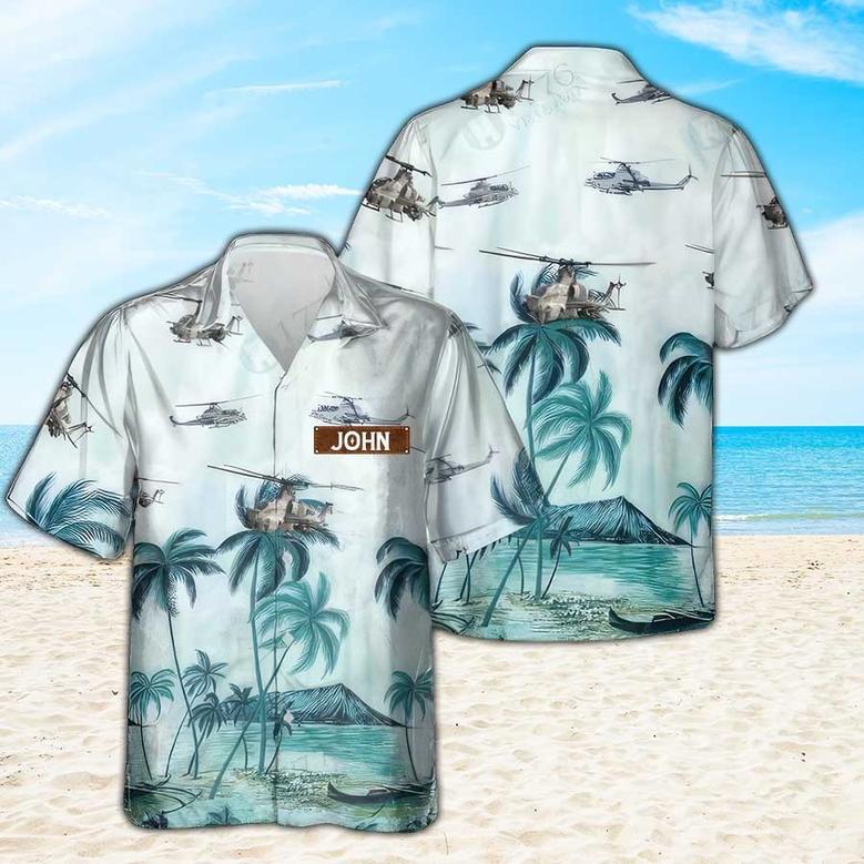 Personalized Viper Hawaiian Shirt for Men Dad Veteran, Patriot Day