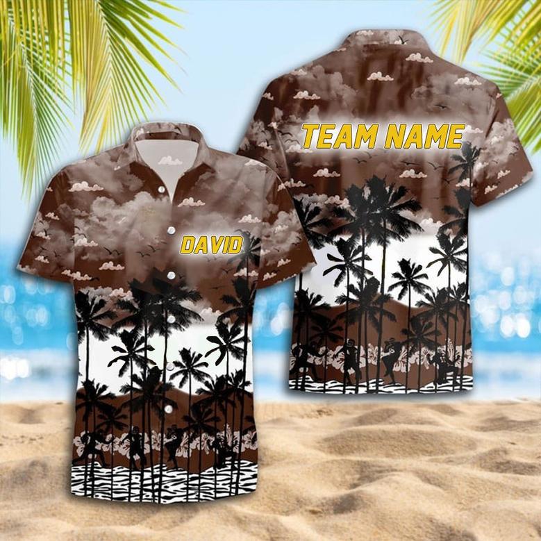 Personalized Western-Michigan-Broncos Hawaiian Shirt, Custom Team Name Trending Summer Shirt Gift For Fans