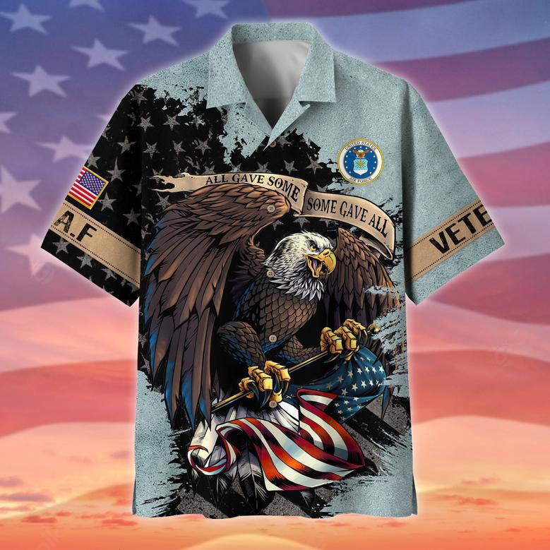 Premium All Gave Some Some Gave All US Veteran Polo And Hawaii Shirt