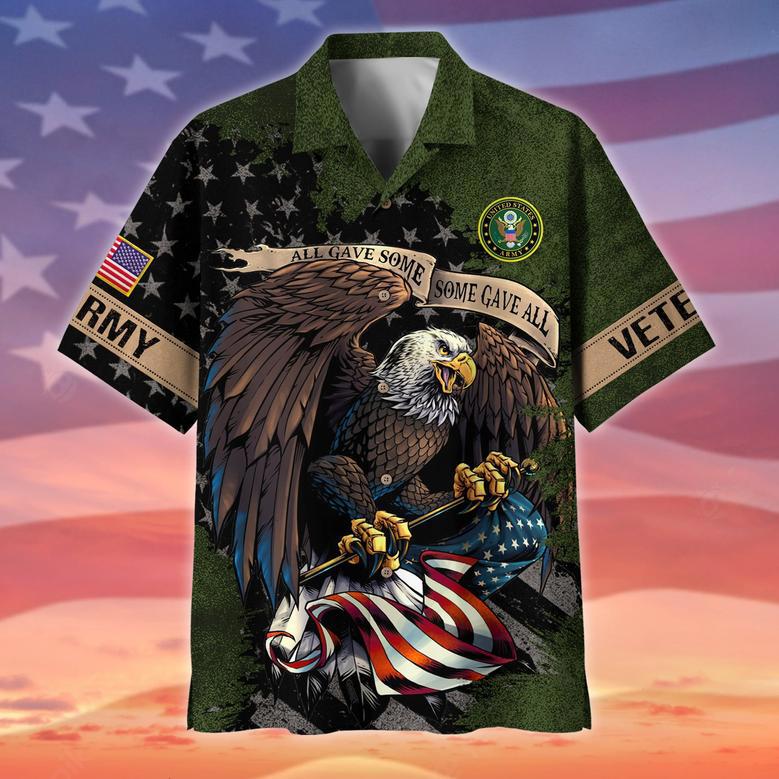 Premium All Gave Some Some Gave All US Veteran Polo And Hawaii Shirt