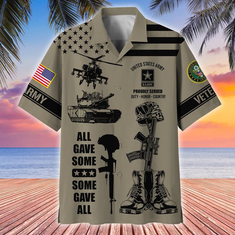 Premium All Gave Some Some Gave All US Veterans Hawaii Shirt