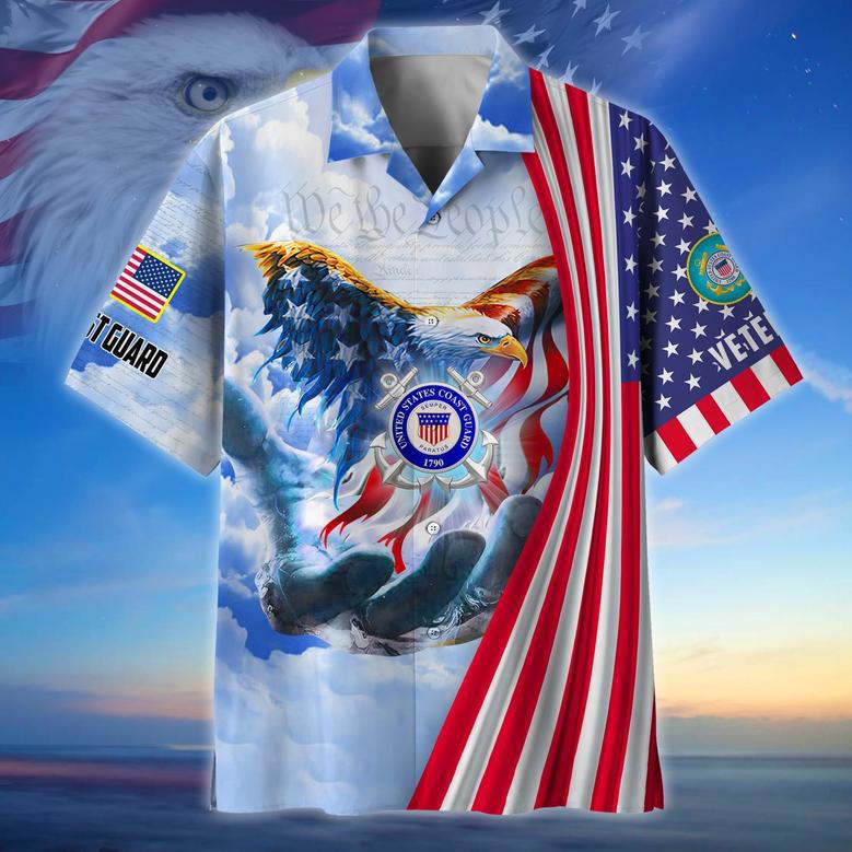 Premium American Pride US Veteran Hawaii Shirt