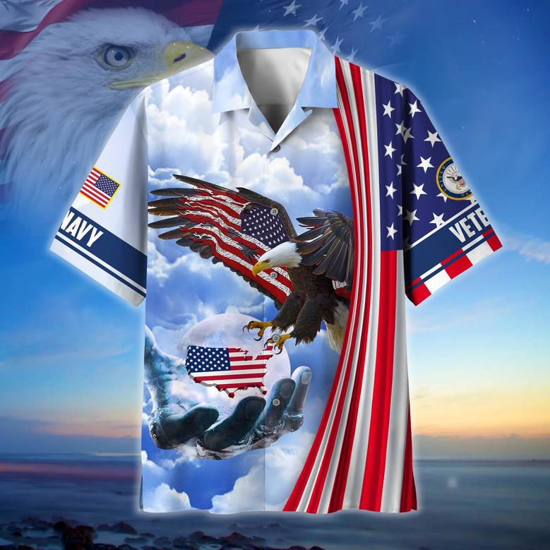 Premium American Pride US Veteran Hawaii Shirt