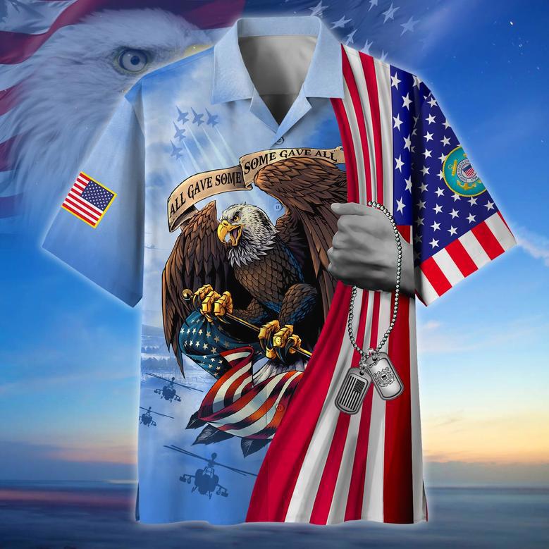 Premium American Pride US Veteran Hawaii Shirt