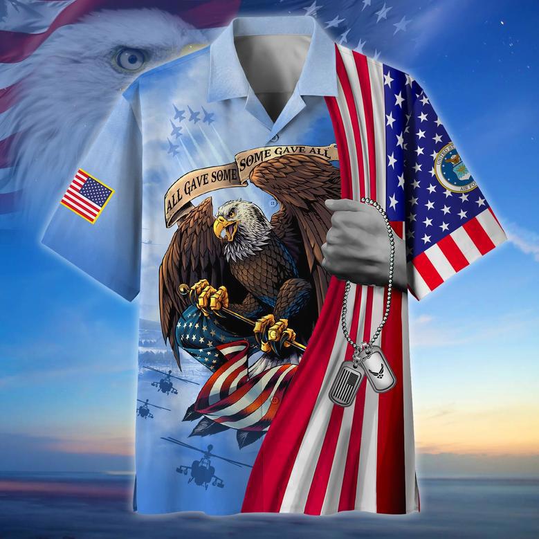 Premium American Pride US Veteran Hawaii Shirt