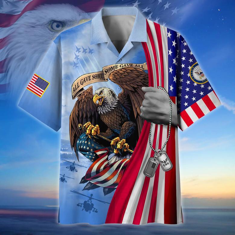 Premium American Pride US Veteran Hawaii Shirt