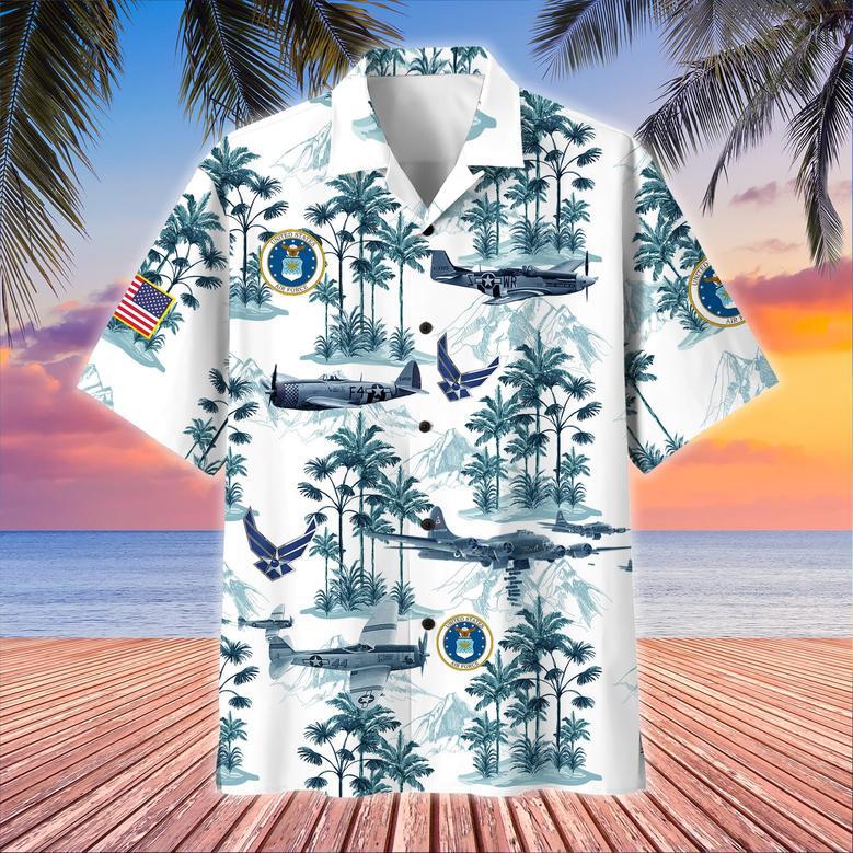 Premium American Pride US Veterans Hawaii Shirt