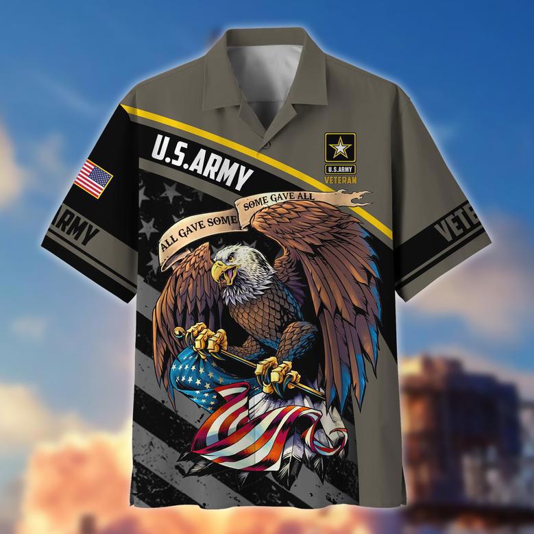 Premium Eagle US Veteran Hawaii Shirt