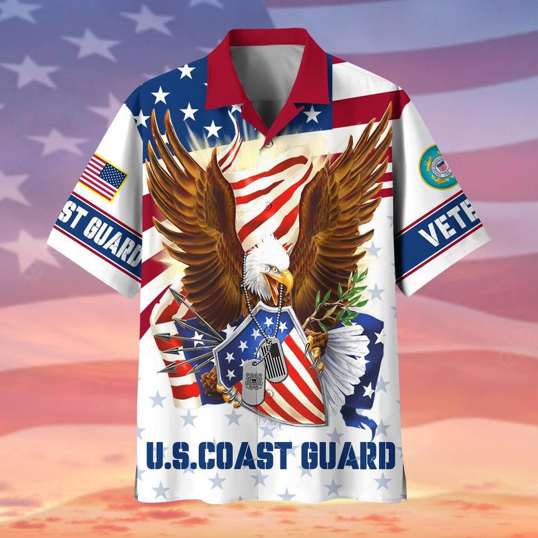 Premium Eagle US Veteran Hawaii Shirt