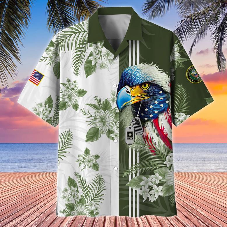 Premium Eagle US Veteran Hawaii Shirt