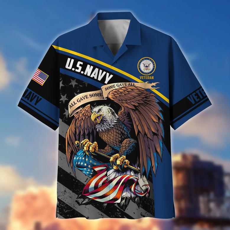 Premium Eagle US Veteran Hawaii Shirt