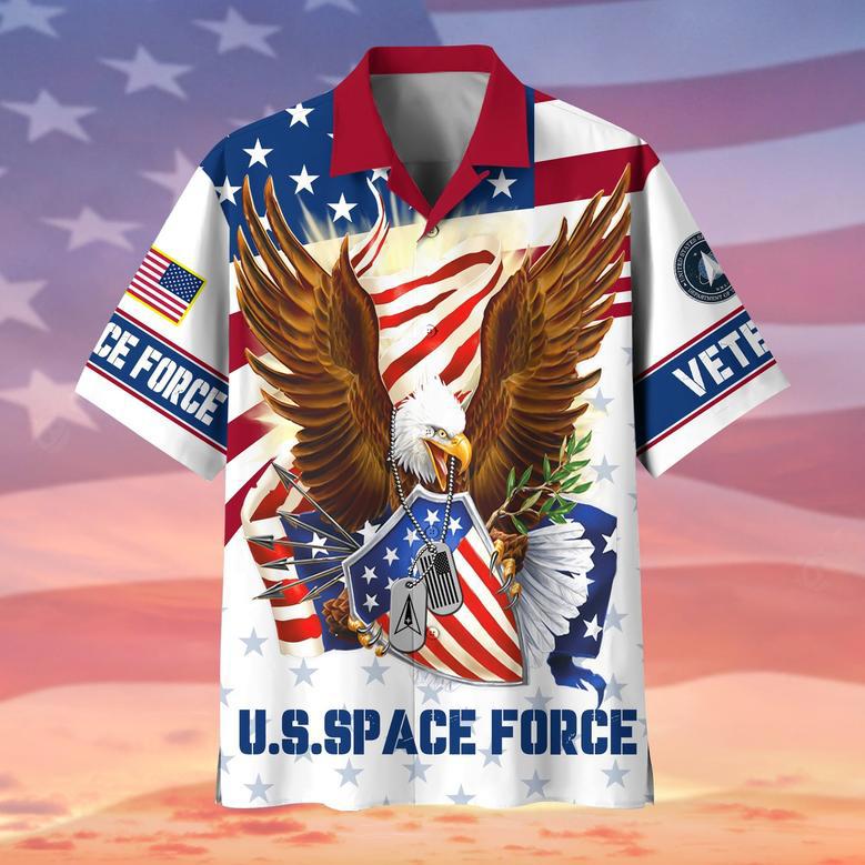 Premium Eagle US Veteran Hawaii Shirt