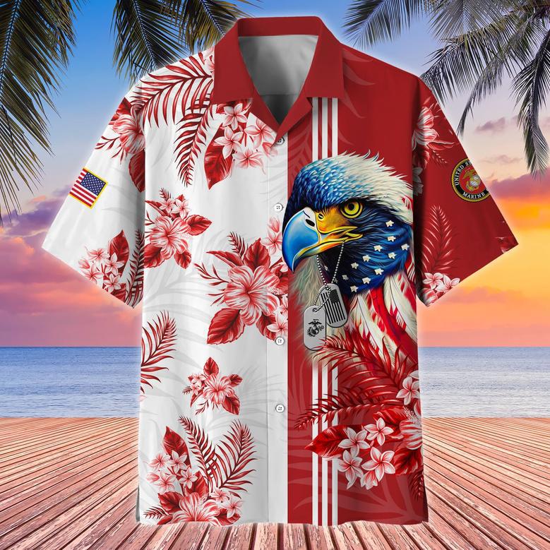 Premium Eagle US Veteran Hawaii Shirt