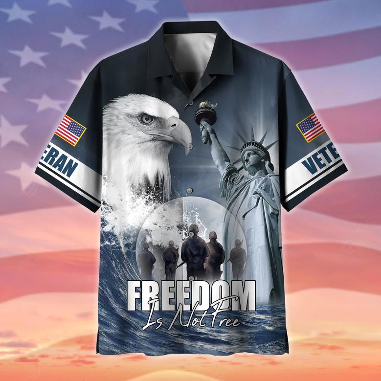 Premium Freedom Is Not Free US Veteran Hawaii Shirt