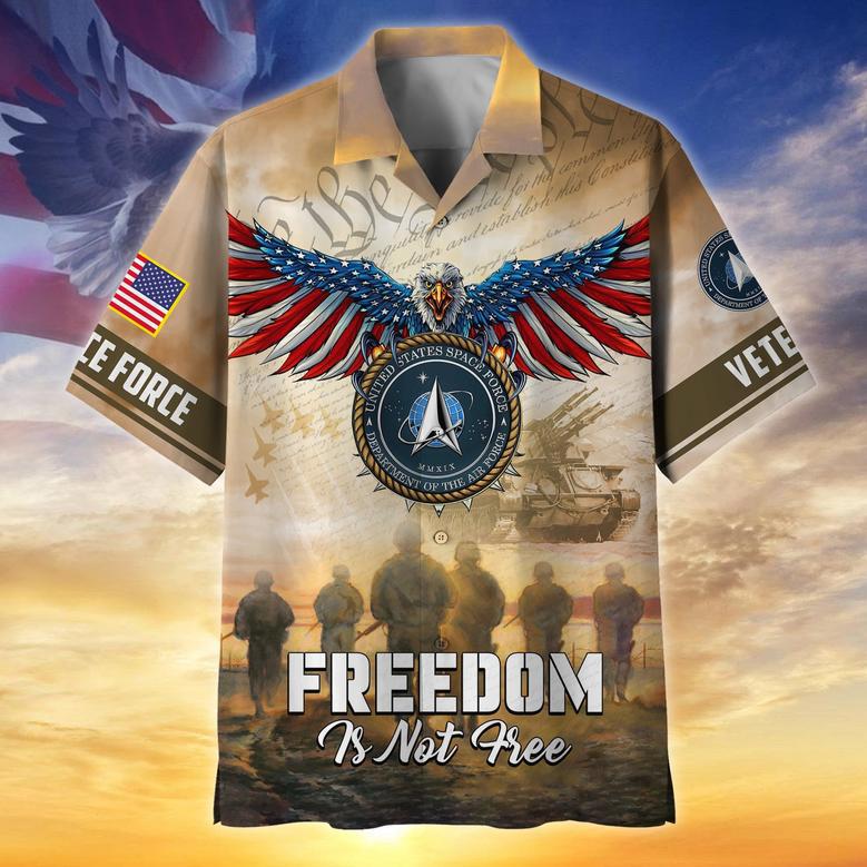 Premium Freedom Is Not Free US Veteran Hawaii Shirt