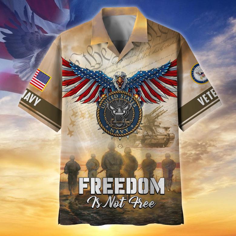 Premium Freedom Is Not Free US Veteran Hawaii Shirt