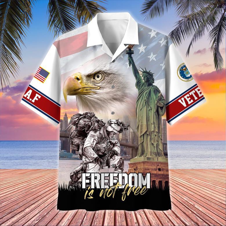 Premium Freedom Is Not Free US Veteran Hawaii Shirt