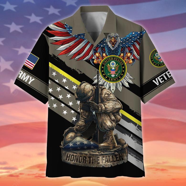 Premium Honor The Fallen US Veteran Hawaii Shirt