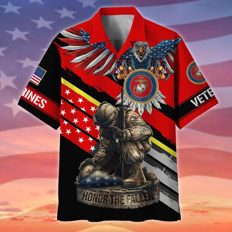 Premium Honor The Fallen US Veteran Hawaii Shirt