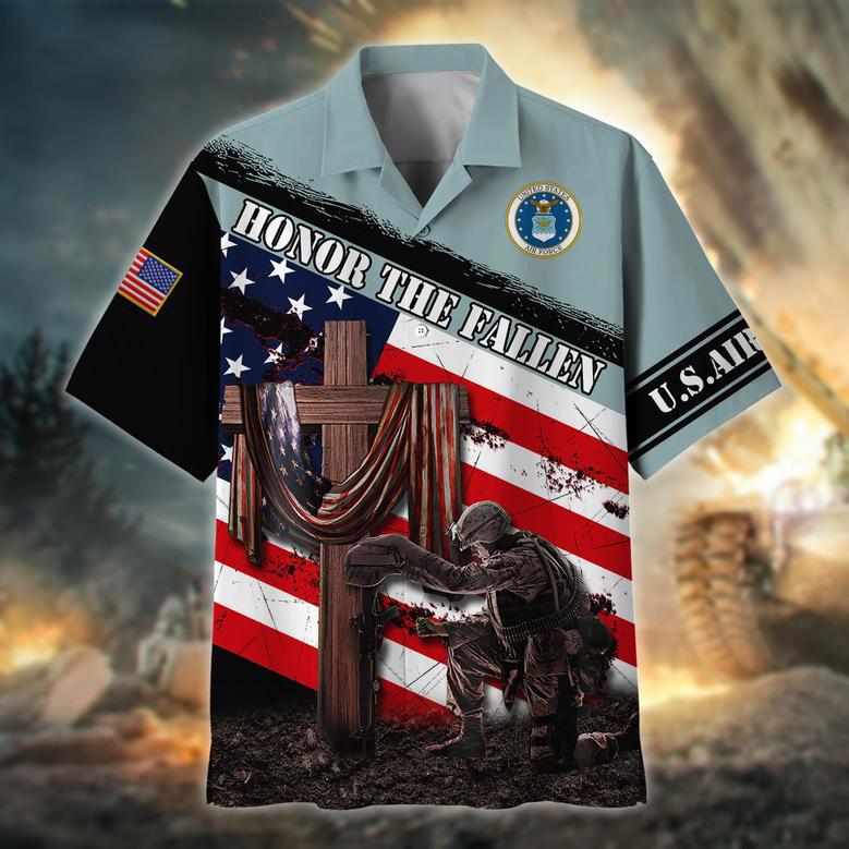 Premium Honor The Fallen US Veteran Hawaii Shirt