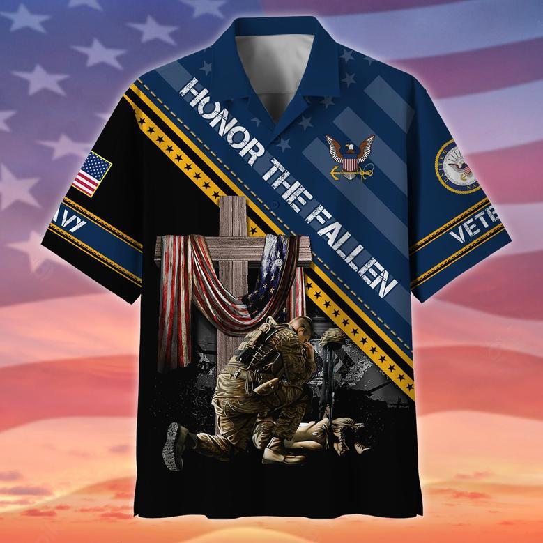 Premium Honor The Fallen US Veteran Hawaii Shirt