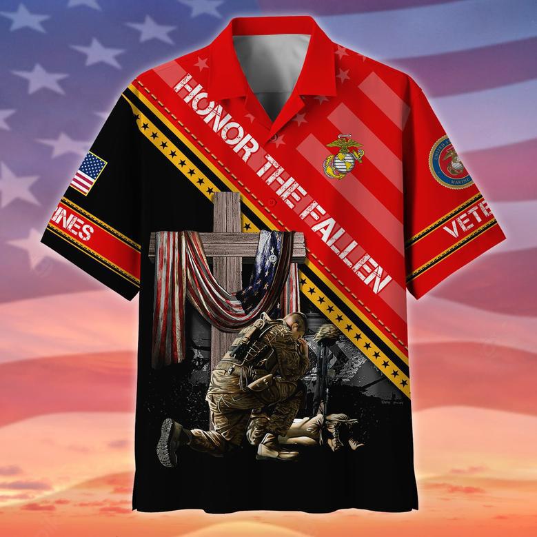 Premium Honor The Fallen US Veteran Hawaii Shirt