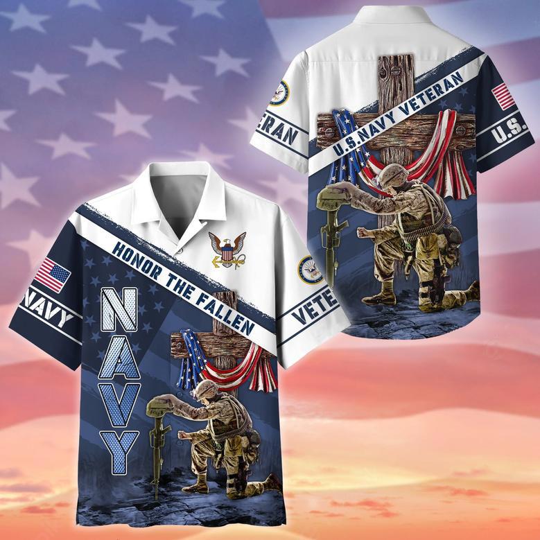 Premium Honor The Fallen US Veteran Hawaii Shirt