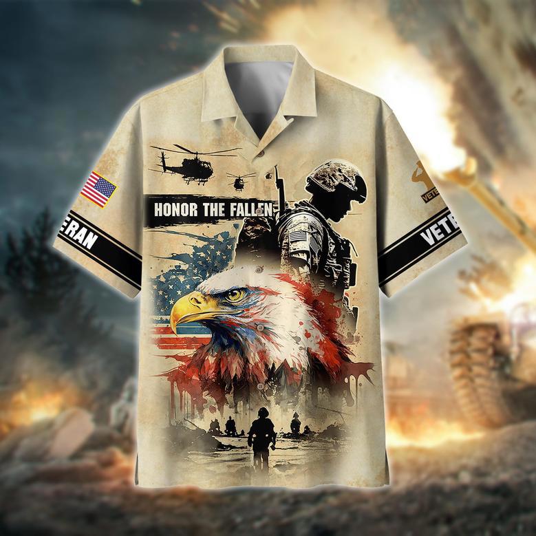 Premium Honor The Fallen US Veteran Hawaii Shirt