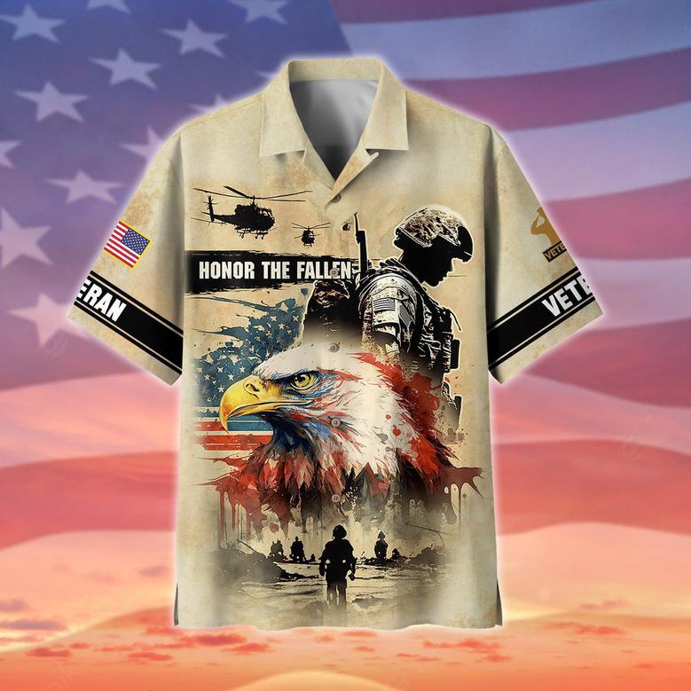 Premium Honor The Fallen US Veteran Hawaii Shirt