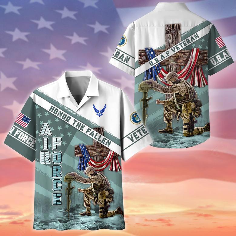 Premium Honor The Fallen US Veteran Hawaii Shirt