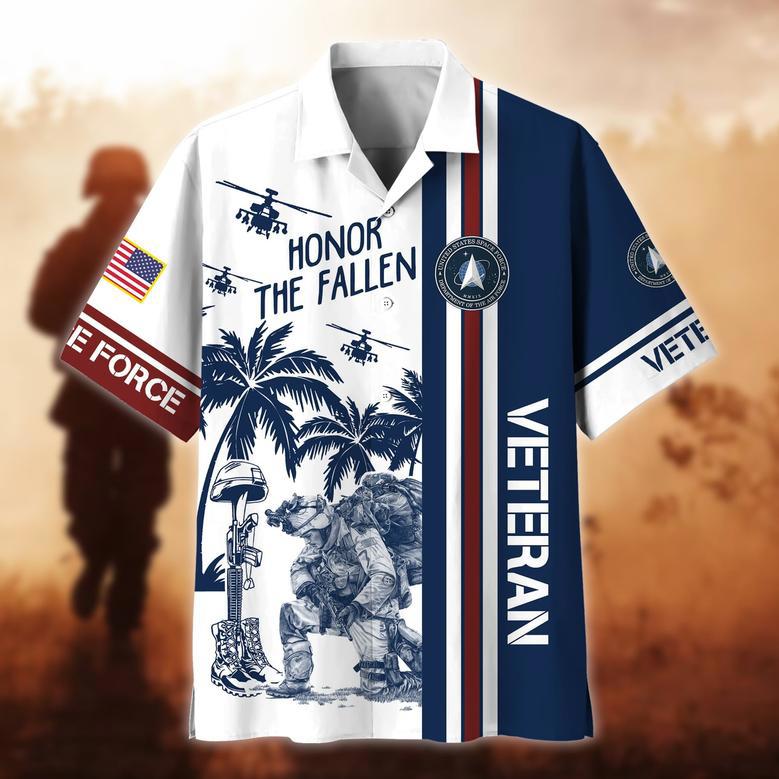 Premium Honor The Fallen US Veteran Hawaii Shirt