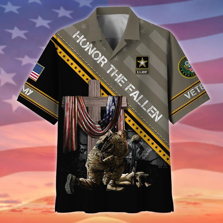 Premium Honor The Fallen US Veteran Hawaii Shirt