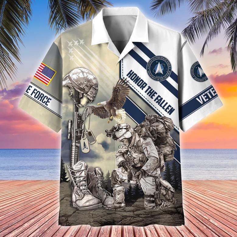 Premium Honor The Fallen US Veterans Hawaii Shirt