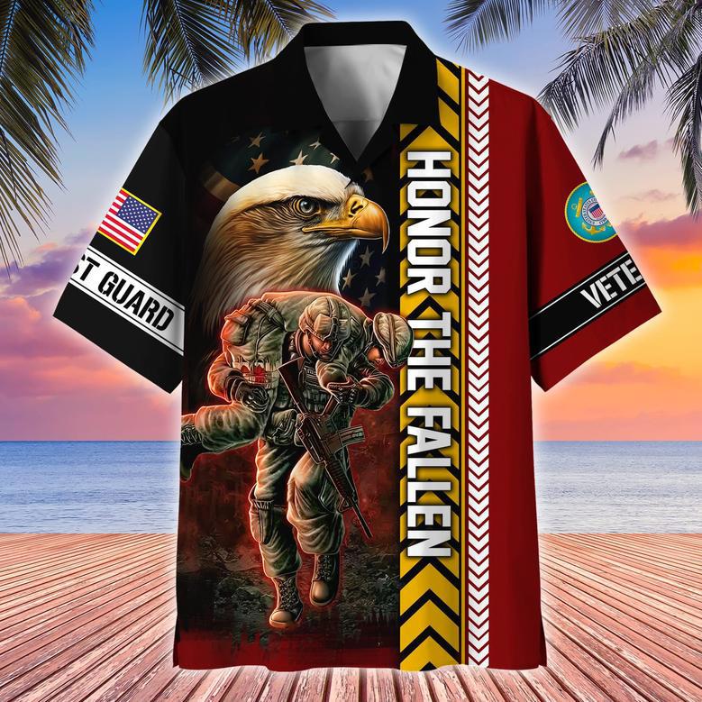 Premium Honor The Fallen US Veterans Hawaii Shirt