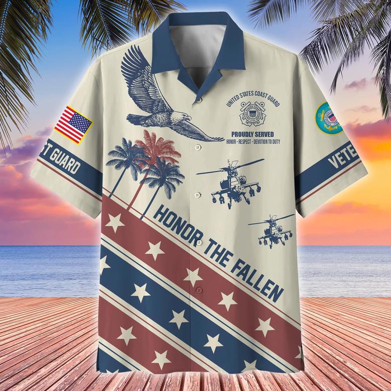 Premium Honor The Fallen US Veterans Hawaii Shirt