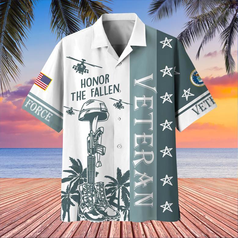 Premium Honor The Fallen US Veterans Hawaii Shirt